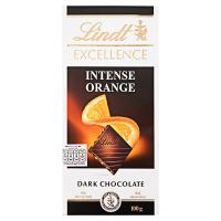 ราคา ลินด์เอ็กเซลเลนซ์ดาร์กช็อกโกแลตรสส้ม 100กรัม Lindt Excellence Intense Orange Dark Chocolate 100g. (3046920028370)