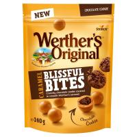 ราคา เวอร์เธอส์ออริจินัลบลิสฟุลไบท์คุกกี้อินคาราเมล 140กรัม Werthers Original Blissful Bites Chocolate Cookies in Caramel 140g. (4014400933659)