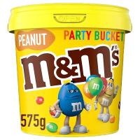 ราคา ของขวัญปีใหม่ เอ็มแอนด์เอ็มพีนัทปาร์ตี้ช็อกโกแลตสอดไส้ถั่วบักเกต 575กรัม New Year Gift Set M&M Peanuts Party Bucket 575g. (9300682050937)