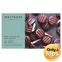 ราคา เวทโทรสมินท์ครีมช็อกโกแลตสอดไส้ครีมรสมินท์ 200กรัม Waitrose Mint Creams 200g. (5000169608166)