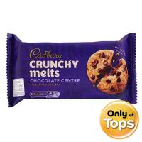 ราคา แคดบิวรีคุกกี้ผสมช็อกโกแลตชิพสอดไส้ช็อกโกแลตนม 156กรัม Cadbury Crunchy Melts Chocolate Centre 156g. (7622210764744)