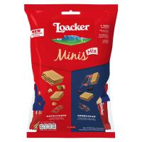 ราคา ล็อกเกอร์เวเฟอร์มินิส์รวมรส 80กรัม Loacker Wafer Minis Assorted 80g. (8000380157549)