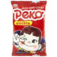 ราคา ฟูจิย่าเป๊กโกะลูกอมรสนม 82.8กรัม Fujiya Peko Sweets Milk Soft Candy 82.8g. (4902555113135)