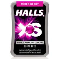 ราคา ฮอลล์เอ็กซ์เอสลูกอมชูการ์ฟรีกลิ่นเบอร์รี่รวม 12กรัม Halls XS Sugar Free Candy Mixed Berry Flavored 12g. (8850338019029)
