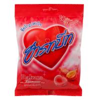 ราคา ฮาร์ทบีทลูกอมรสระกำ 112กรัม Heartbeat Heart Shape Zalacca Flavour Candy 112g. (8850632100683)