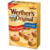 ราคา เวอร์เธอร์ลูกอมปราศจากน้ำตาลรสเนย 42กรัม Werthers Original Sugar Free Candies 42g. (4014400907902)