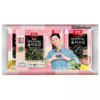 ราคา ยังบันสาหร่ายทะเลปรุงรสน้ำมันมะกอกและน้ำมันคาโนล่าผสมเกลือหิมาลายัน 12กรัม Yangban Seasoned Laver with Olive and Canola Oil with Himalayan Pink Salt 12g. (8857121554033)