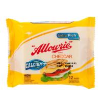 ราคา อลาวรี่เชดด้าชีสแบบอบ 12สไลด์ 250กรัม Allowrie Cheddar Roast Cheese 12Sliced 250g. (8850332311013)