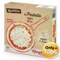 ราคา วาลพิซซ่าสโตฟท็อปหน้ามาการิต้าซอสมะเขือเทศแช่แข็ง 220กรัม Valpizza Stove Top Pizza Margherita Mozzarella Pomodoro 220g. (8057457583565)