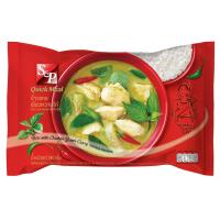 ราคา เอส&พีข้าวแกงเขียวหวานไก่ 290กรัม S&P Chicken Green Curry with Rice 290g. (8850231800021)