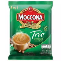 ราคา มอคโคน่าทรีโอเอสเปรสโซ่กาแฟปรุงสำเร็จชนิดผง 15.8กรัม แพค 9ซอง Moccona Trio Instant Coffee Mixed Espresso 15.8g. Pack 9sachets (8851753098774)