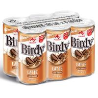 ราคา เบอร์ดี้กาแฟลาเต้ 170มล. แพค 6 Birdy Latte Coffee 170ml. Pack 6 (8850250320357)
