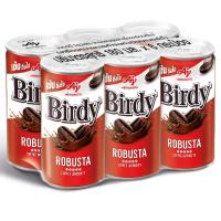 ราคา เบอร์ดี้กาแฟโรบัสต้า 170มล. แพค 6 Birdy Robusta Coffee 170ml. Pack 6 (8850250002048)