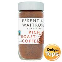ราคา เวทโทรสริชโรสท์กาแฟกึ่งสำเร็จรูป 100กรัม Waitrose Essential Rich Roast Coffee 100g. (5000169042021)
