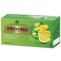 ราคา ทไวนิงส์กรีนทีแอนด์เลมอน 1.6กรัม แพค25 Twinings Green Tea and Lemon 1.6g. Pack25 (70177173159)