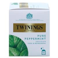 ราคา ทไวนิงส์ชาเพียวเปปเปอร์มินต์ 2กรัม แพค 10 Twinings Pure Peppermint Tea 2g. Pack 10 (70177232405)