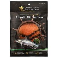 ราคา กัปตันฮุกปลาแซลมอนนอร์เวย์ธรรมชาติรมควันเย็นผักชีลาว 80กรัม(C Captain Hook Norway Dill Salmon Smoked 80g(C (48371995)