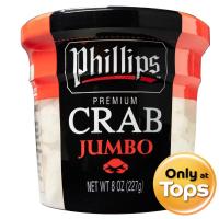 ราคา ฟิลิปส์แครบจัมโบ้เนื้อปูก้อนใหญ่พาสเจอไรซ์ 227กรัม Phillips Crab Jumbo 227g. (70057002425)