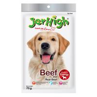 ราคา เจอร์ไฮบี้ฟสติ๊กรสเนื้อวัว 60กรัม Jerhigh Beef Stick 60g. (8851759711196)