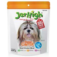 ราคา เจอร์ไฮสติ๊กขนมสุนัขรสไก่และแครอท 400กรัม Jerhigh Chicken with Carrot Stick 400g. (8851759452716)