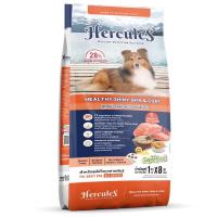 ราคา Hercules เฮอร์คิวลิส อาหารเม็ด สำหรับสุนัข ขนาด 8 - 10 kg 8 kg Hercules dryfood Salmon and Brown Rice Recipe for Adult Dog 8 kg (8859160403181)