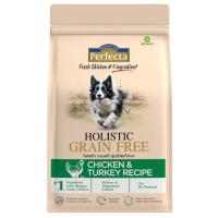 ราคา เพอร์เฟคต้าโฮลิสติกเกรนฟรีอาหารสุนัขสูตรไก่และไก่งวง 1กก. Perfecta Holistic Grain Free Dog Chicken and Turkey Recipe 1kg. (8859104009011)