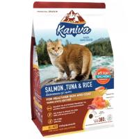 ราคา คานิว่าอาหารแมวสูตรปลาแซลมอนทูน่าและข้าว 380กรัม Kaniva Cat Food Salmon Tuna and Rice 380g. (745760629190)