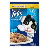 ราคา เฟลิกซ์อาหารแมวโตรสไก่ในเยลลี่ 85กรัม Felix Adult Cat Food Chicken Jelly 85g. (4902201206907)