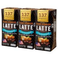 ราคา 137ดีกรีน้ำนมอัลมอนด์สูตรกาแฟลาเต้ 180มล. แพค 3 137 Degrees Almond Milk Iced Coffee Latte 180ml. Pack 3 (8854761951260)