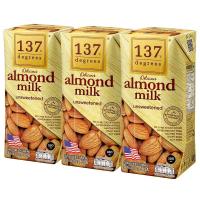 ราคา 137ดีกรีน้ำนมอัลมอนด์สูตรอันสวีทเทนด์ 180มล. แพค 3 137 Degrees Almond Milk Unsweetened 180ml. Pack3 (8854761951390)