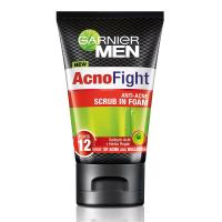 ราคา การ์นิเย่เมนโฟมล้างหน้าแอคโนไฟท์แอนตี้แอคเน่ 100มล. Garnier Men Acno Fight Anti Acne 12 In 1 Scrub Foam 100ml. (8992304015298)