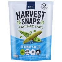 ราคา คาลบี้ฮาร์เวสต์ถั่วลันเตาอบกรอบรสออริจินอลซอล 70กรัม Calbee Harvest Snaps Green Pea Snack Original Salted Flavoured 70g. (8851016230156)