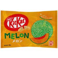 ราคา คิทแคทมินิขนมปังกรอบเคลือบช็อคโกแลตขาวกลิ่นเมลอน 116กรัม Kit Kat Mini Melon Flavour 116g. (4902201180238)