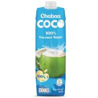 ราคา ชบาน้ำมะพร้าว100เปอร์เซ็นต์ 1ลิตร Chabaa Coconut Water 100percent 1ltr. (8854761180011)