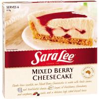 ราคา ซาร่าลีมิกซ์เบอร์รี่ชีสเค้กแช่แข็ง 410กรัม Saralee Mixed Berry Frozen Cheesecake 410g. (9310135020417)