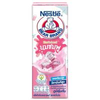 ราคา ตราหมีนมยูเอชทีนมชมพู170มล. Bear Brand UHT Pink Milk 170ml. (8850125075115)