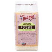 ราคา บ๊อบส์เรดมิลล์เชรดเดดโคโคนัทอันสวีทเทนด์ 340กรัม Bob's Red Mill Shredded Coconut Unsweetened 340g. (39978025784)