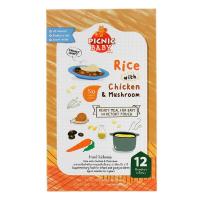 ราคา ปิคนิคเบบี้ข้าวหน้าไก่เห็ดหอมอาหารเสริมสำหรับเด็ก12เดือนถึง 3ปี 120กรัม Picnic BabyRice with Chicken&Mushroom Infant&YoungChildrenage12Montto3year120g. (8857056002586)