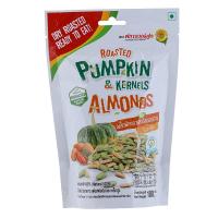 ราคา ฟลาวเวอร์ฟูดเมล็ดฟักทองและอัลมอนด์อบไม่เกลือ 180กรัม Flower Food Roasted Pumpkin Kernels and Almond No Salt 180g. (8850189016512)