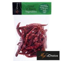 ราคา มายช้อยส์พริกขี้หนูแห้งเด็ดขั้ว 40กรัม My Choice Stemless Dried Chilis 40g. (8853474023189)