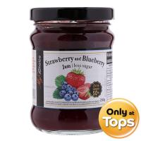 ราคา มายช้อยส์แยมสตรอเบอร์รี่และบลูเบอร์รี่สูตรน้ำตาลน้อย 230กรัม My Choice Strawberry and Blueberry Jam Less Sugar Formula 230g. (8853474065677)