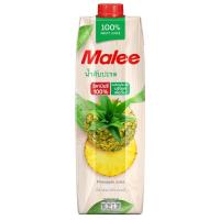 ราคา มาลีน้ำสับปะรด100เปอร์เซ็นต์ 1000มล. Malee Pineapple Juice 100percent 1000ml. (8853333000047)