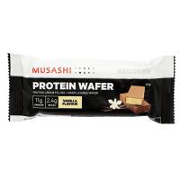 ราคา มูซาชิโปรตีนเวเฟอร์รสวานิลลา 40กรัม Musashi Protein Wafer Vanilla 40g. (9400581047318)
