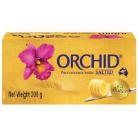 ราคา ออร์คิดเนยสดรสเค็ม 200กรัม Orchid Salt Butter 200g. (8850151823117)