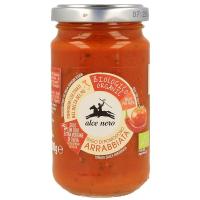 ราคา อัลเซเนโร่ซอสมะเขือเทศออร์แกนิคอาร์ราเบียต้า 200กรัม Alce Nero Organic Tomato Sauce Arrabbiata 200g. (8009004860018)