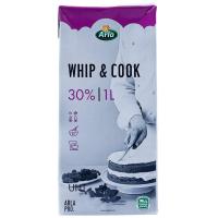 ราคา อาร์ลาวิปปิ้งครีมแอนด์คุกไขมัน 30เปอร์เซ็นต์ 1ลิตร Arla Whipping Cream and Cook Fat 30 Percent 1Litre (5711953098574)