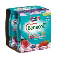 ราคา ฮาร์ทติเบเนคอลอาหารเสริมรสมิกซ์เบอร์รี่ 70ซีซีแพค4 Hearti Benecol Mixberry 70cc. Pack4 (8852108111230)