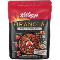 ราคา เคลล็อกส์ดาร์กช็อกโกแลตกราโนลา 220กรัม Kelloggs Dark Chocolate Granola 220g. (9555805800757)
