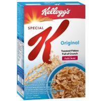 ราคา เคลล็อกส์อาหารสเปเชียลเคข้าวสาลีอบกรอบ 350กรัม Kelloggs Cereal Special K 350g. (8852756304299)