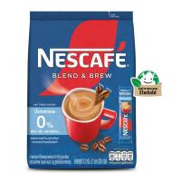 ราคา เนสกาแฟเบลนด์แอนด์บรูกาแฟปรุงสำเร็จชนิดผงไม่มีน้ำตาล 12.2กรัม แพค 27ซอง Nescafe Blend&Brew Instant Coffee Mix No Table Suger 12.2g. Pack 27sachets (8850125091665)